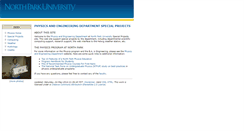 Desktop Screenshot of npuphysics.org